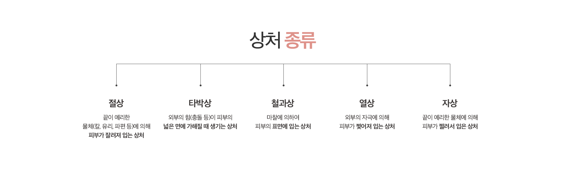 상처 종류